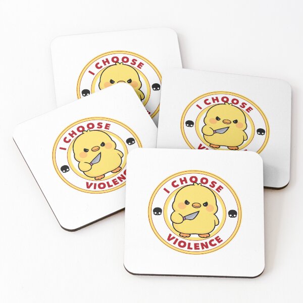 Item preview,  I Choose Violence Funny Duck designed and sold by FarieArt.