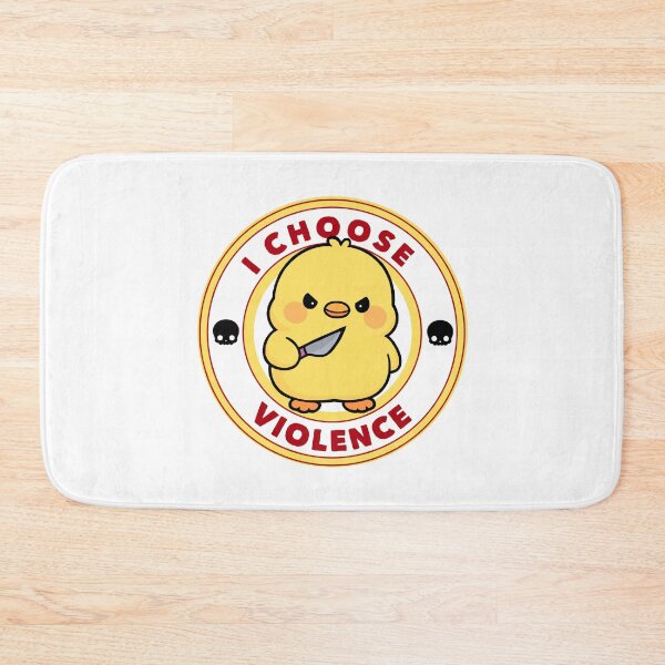 Item preview,  I Choose Violence Funny Duck designed and sold by FarieArt.