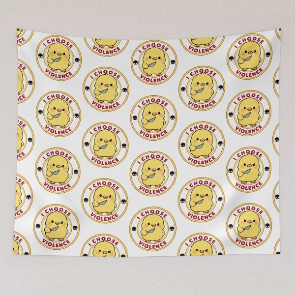 Item preview,  I Choose Violence Funny Duck designed and sold by FarieArt.