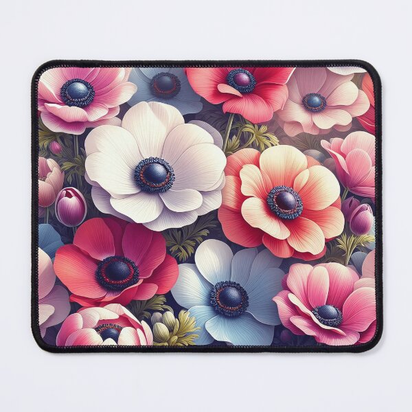 Item preview, Vibrant colorful Beautiful Anemone floral Pattern designed and sold by JohnnyVillas.