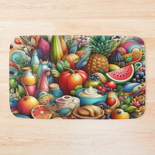Item preview, Culinary color explosion – A watercolor that combines pleasure and art in a delicious way designed and sold by FotoworldEdel.