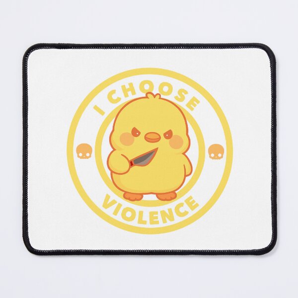 Item preview, I Choose Violence Funny Duck designed and sold by FarieArt.