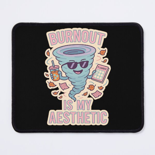 Item preview, Burnout Tornado Planner Burnout Is My Aesthetic designed and sold by ac3iongDcreator.