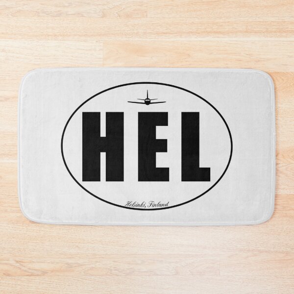 Item preview, HEL Helsinki Finland Airport Code designed and sold by Lartheviking.