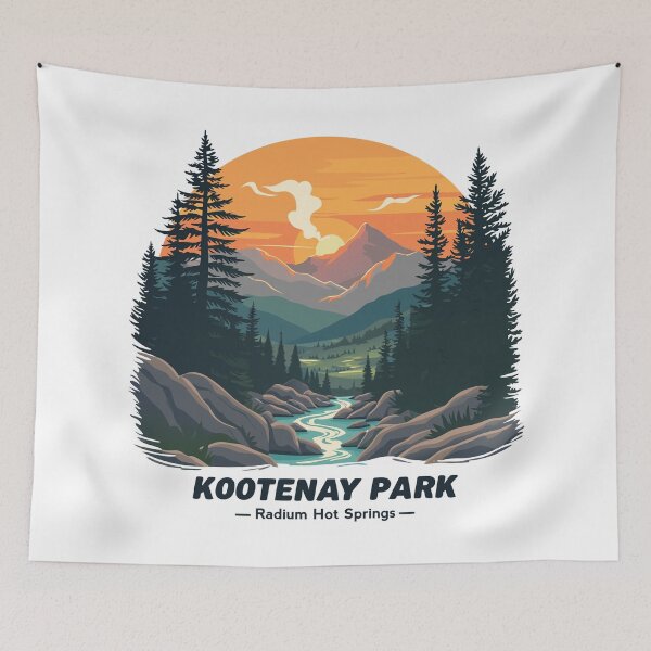 Item preview, Welcome to Kootenay National Canadian Park designed and sold by Blok45.