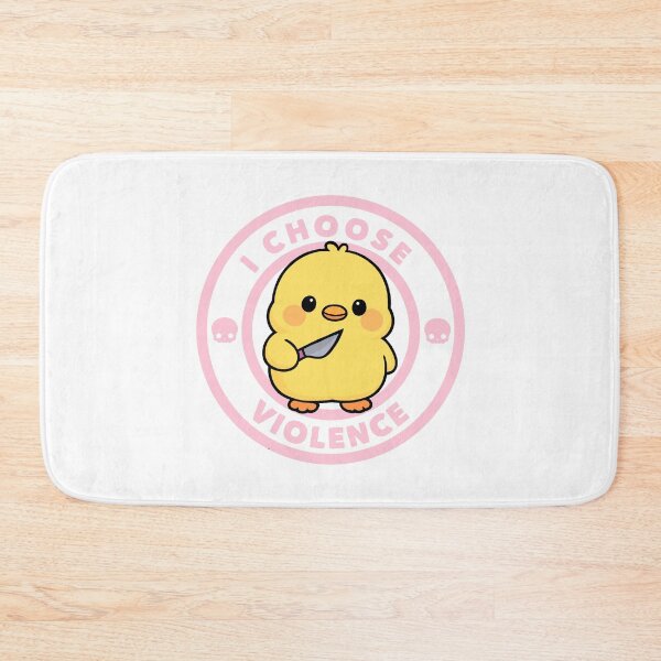 Item preview,  I Choose Violence Funny Duck Meme designed and sold by FarieArt.