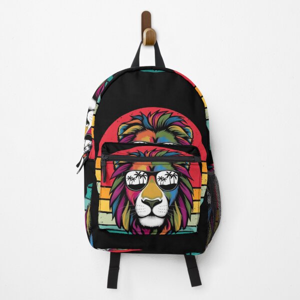 Item preview, Lion in Sunglasses, Lion, Colorful Lion, Lion with Sunglasses,  Summer Vibes, Lion Art, Summer Lion designed and sold by KolorellaS.