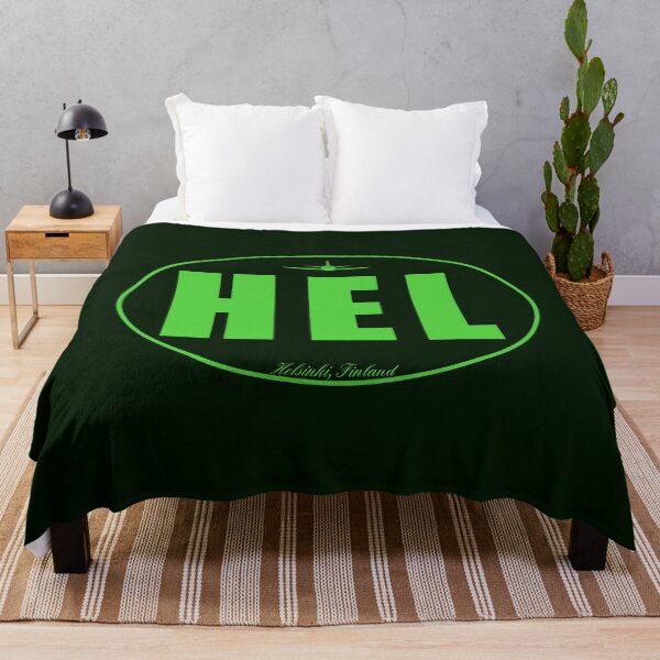 Item preview, HEL Helsinki Finland Airport Code designed and sold by Lartheviking.
