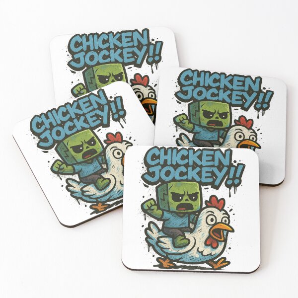Item preview, Chicken Jockey - Baby Zombie Rider 2 designed and sold by Pulse Creativity Designs.