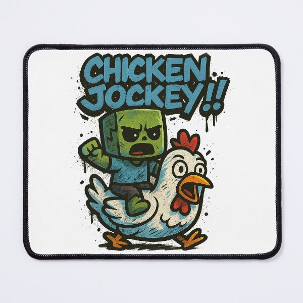 Item preview, Chicken Jockey - Baby Zombie Rider 2 designed and sold by Pulse Creativity Designs.
