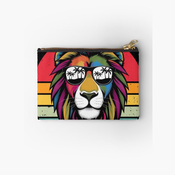 Item preview, Lion in Sunglasses, Lion, Colorful Lion, Lion with Sunglasses,  Summer Vibes, Lion Art, Summer Lion designed and sold by KolorellaS.