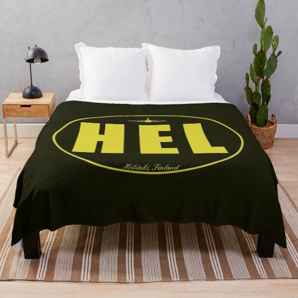 Item preview, HEL Helsinki Finland Airport Code designed and sold by Lartheviking.
