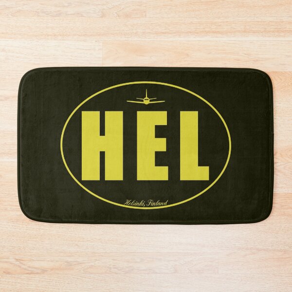 Item preview, HEL Helsinki Finland Airport Code designed and sold by Lartheviking.