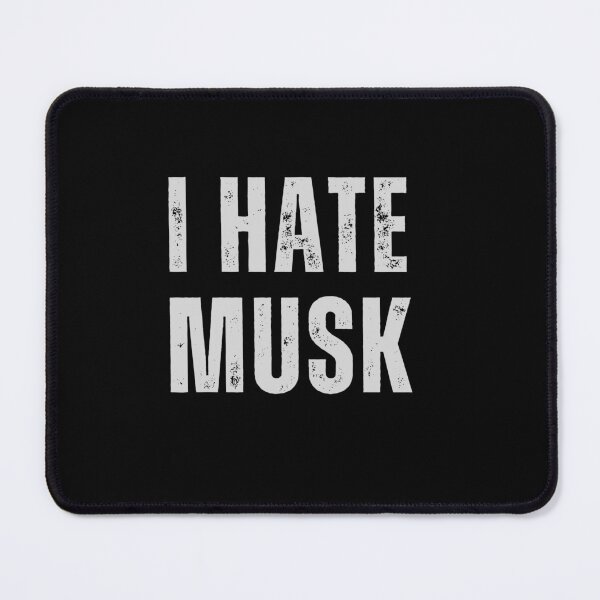 Item preview, I hate musk - Anti elon tesla club designed and sold by CapriCreatives.
