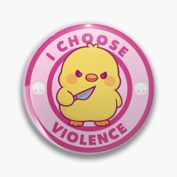 Item preview, I Choose Violence Funny | Duck Meme designed and sold by FarieArt.