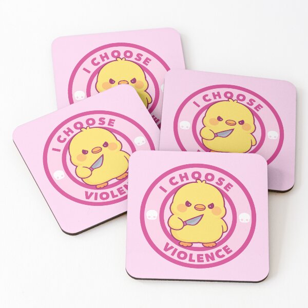 Item preview, I Choose Violence Funny | Duck Meme designed and sold by FarieArt.