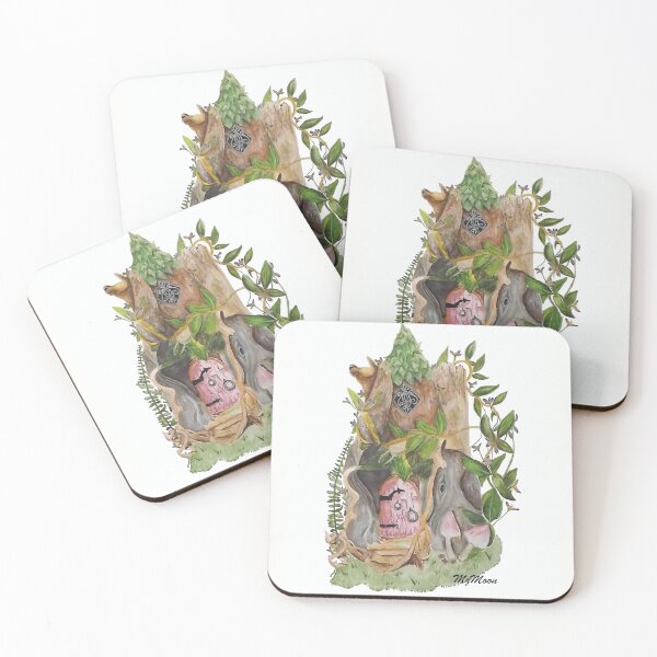 Item preview, Floral Fairy House designed and sold by Mz Moon Art.