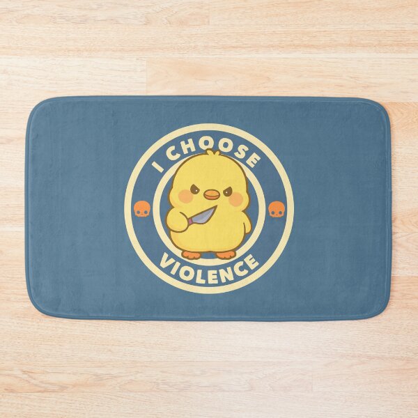 Item preview, I Choose Violence Duck Meme designed and sold by FarieArt.
