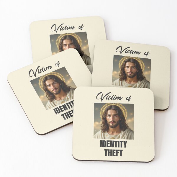 Item preview, Jesus is a victim of Identity Theft designed and sold by bultpruf.
