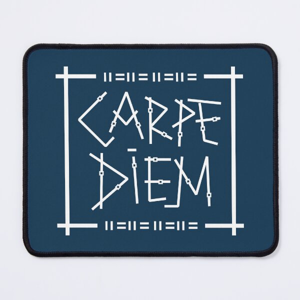 Artikelvorschau, Carpe Diem Typografie – Geometrisch-minimalistisches Motivationsdesign entworfen und verkauft von Katherine Ann.