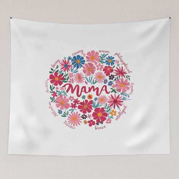 Item preview, Happy Mother's Day Boho Floral Mama designed and sold by ViktoonShirts.