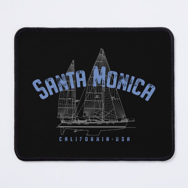 Item preview, Santa Monica California Nautical Sailboat Design designed and sold by Futurebeachbum.