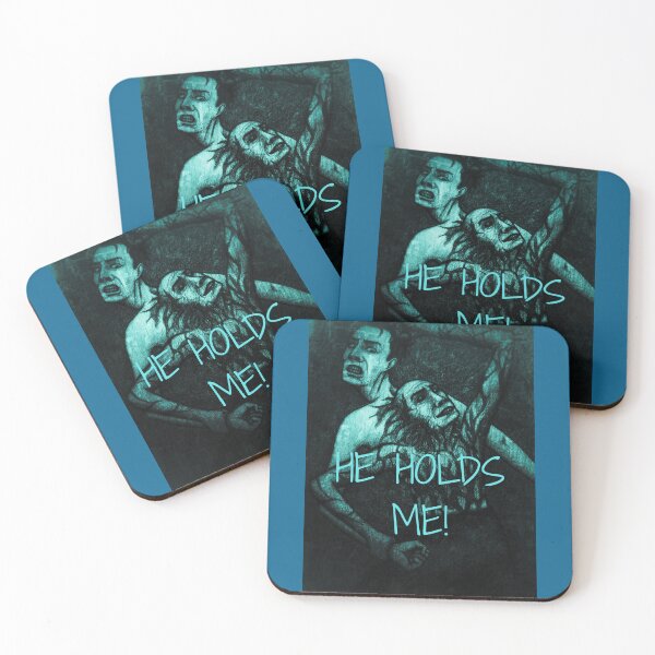 Item preview, He Holds Me! - Blue Chains designed and sold by Anomaly Effect.