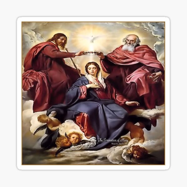Item preview, The Coronation of Mary 1641 designed and sold by LitanyLane.