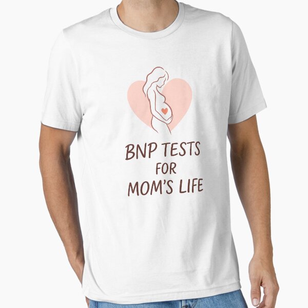 Item preview, BNP Blood Test Fighter Mom Strong Heart Life T-Shirt designed and sold by comfyyy.