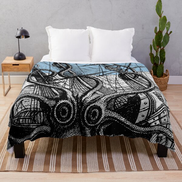 Item preview, Attack of the Giant Octopus or Kracken Sea Monster designed and sold by Pixelchicken.