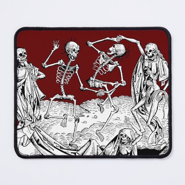 Item preview, Medieval Dance of Death Chronicle of Nuremberg Dancing Skeletons designed and sold by Pixelchicken.