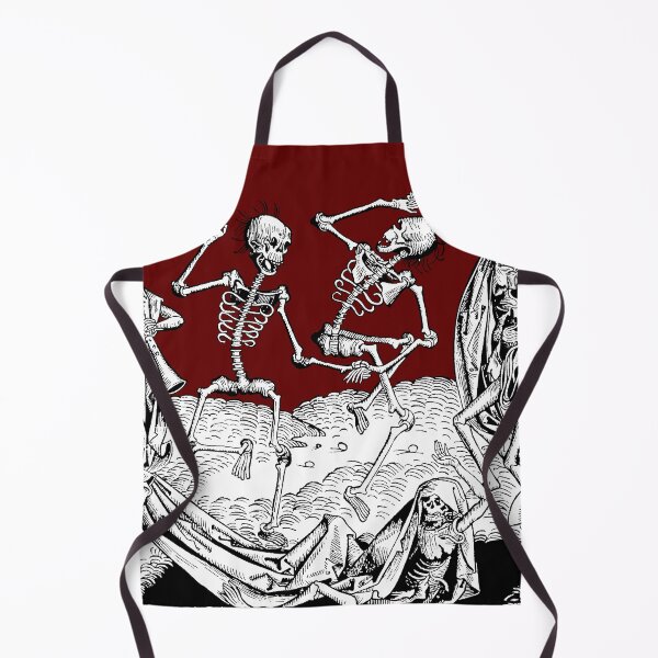 Item preview, Medieval Dance of Death Chronicle of Nuremberg Dancing Skeletons designed and sold by Pixelchicken.