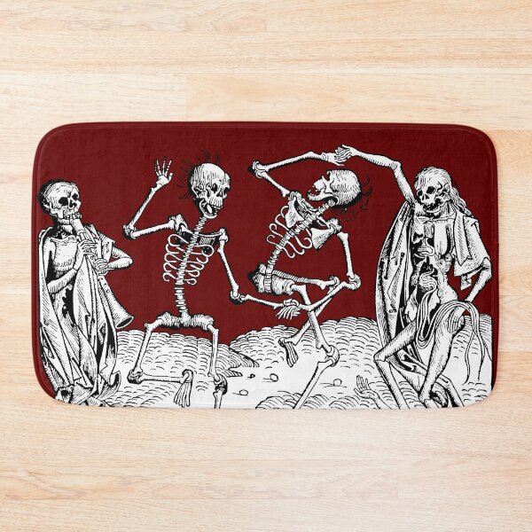 Item preview, Medieval Dance of Death Chronicle of Nuremberg Dancing Skeletons designed and sold by Pixelchicken.
