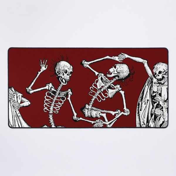 Item preview, Medieval Dance of Death Chronicle of Nuremberg Dancing Skeletons designed and sold by Pixelchicken.
