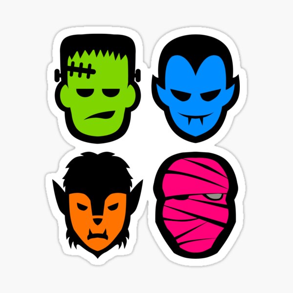 Item preview, Classic Monsters designed and sold by Playa Angel.