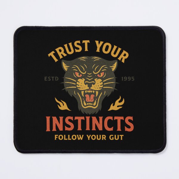 Item preview, Vintage Trust Your Instincts Panther designed and sold by zzz888.