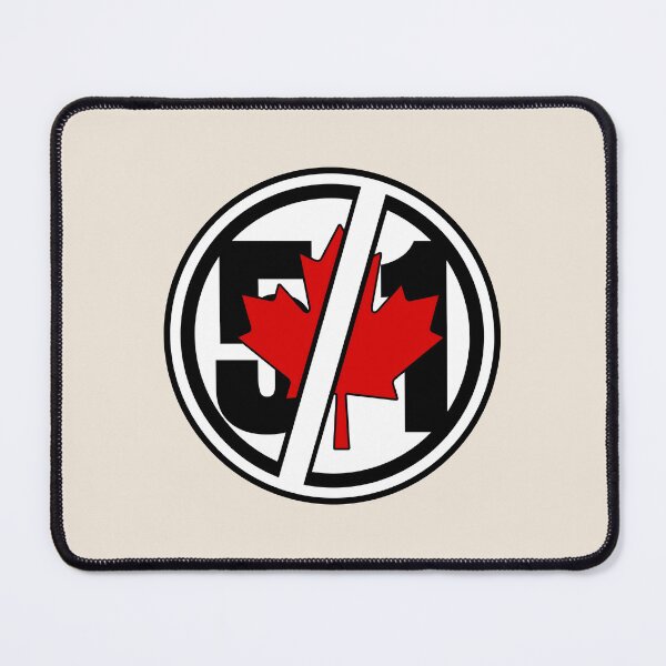 Item preview, CANADA NEVER 51st STATE (round) designed and sold by fetch-it-studio.
