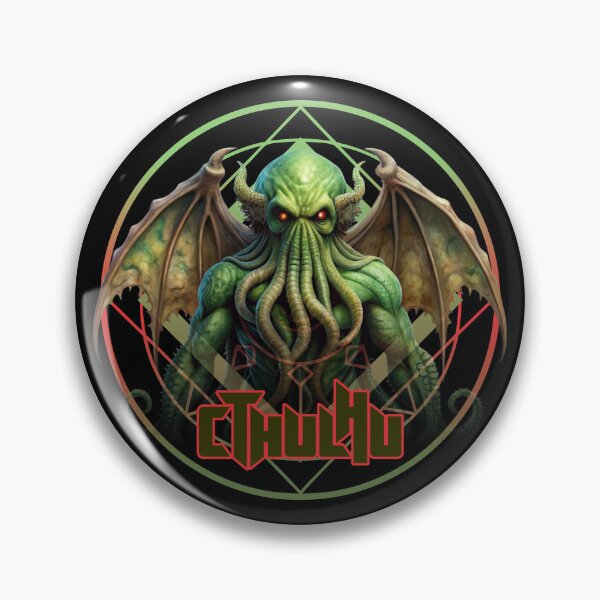 Item preview, GREAT MYTHICAL MONSTER CTHULHU - Howard Phillips Lovecraft - NECRONOMICON - D2 designed and sold by CuPensky.