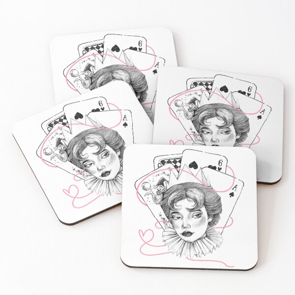 Artikelvorschau, Pokerkarten Königin entworfen und verkauft von FarieArt.