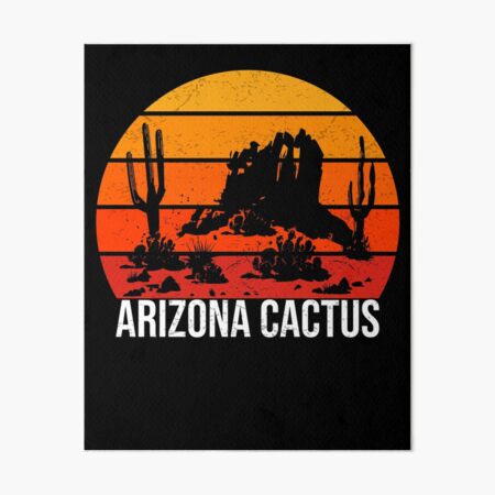 Item preview, Vintage Retro Saguaro Cactus Sunset  designed and sold by atlasdesign5.