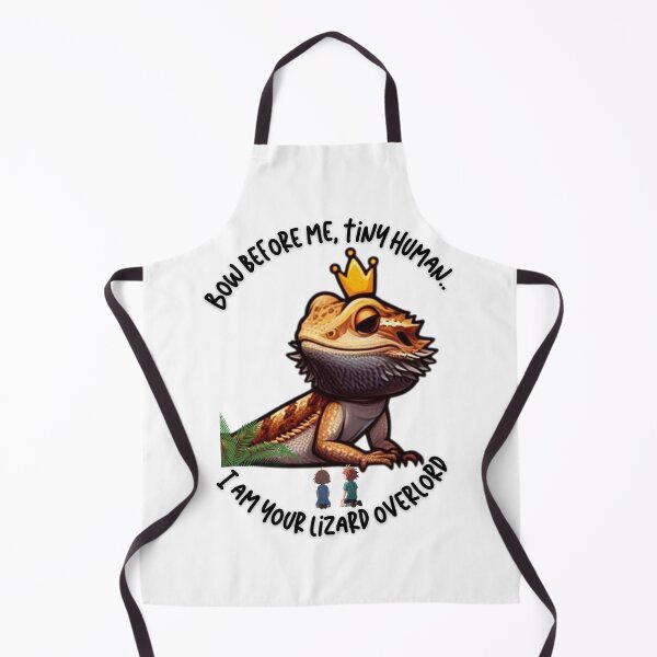 Item preview, Lizard Overlord – Bow Before the King of Reptiles designed and sold by BunnyFogCo.