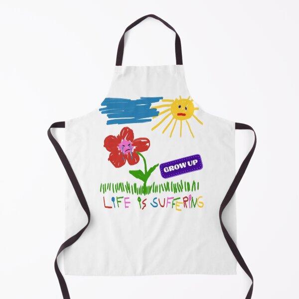 Artikelvorschau, Life is suffering - Grow up entworfen und verkauft von VariousGoodies.