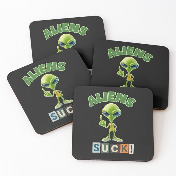 Item preview, Aliens Suck T-Shirt designed and sold by Charlies-Artbox.