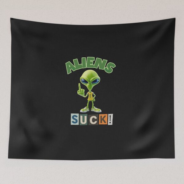 Item preview, Aliens Suck T-Shirt designed and sold by Charlies-Artbox.