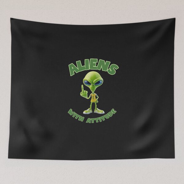 Item preview, Aliens with Attitude T-Shirt designed and sold by Charlies-Artbox.