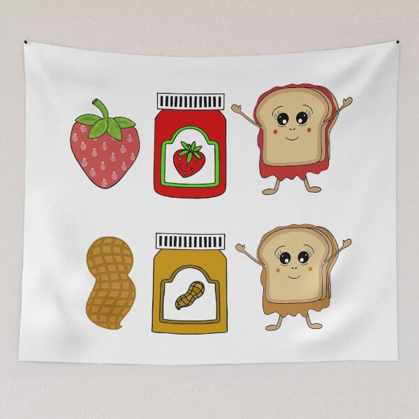 Item preview, Peanut Butter And Jelly Sandwich designed and sold by Sartoris Art.