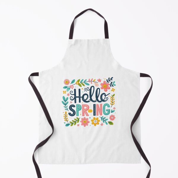 Item preview, Hello Spring cute floral wreath design designed and sold by Kalpa.