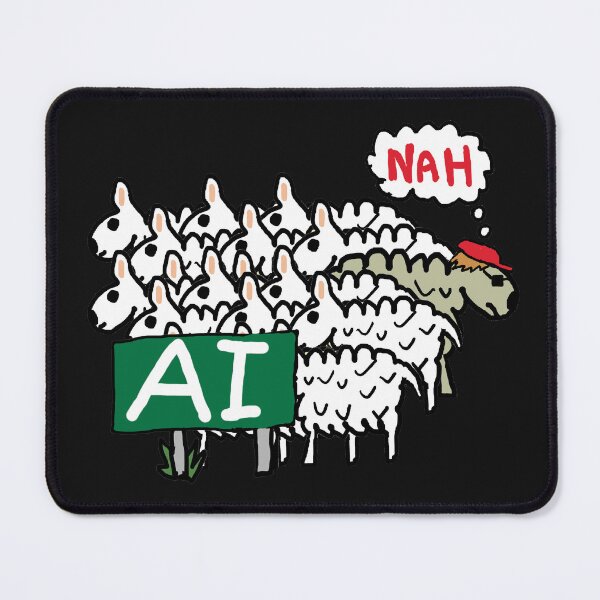 Item preview, Anti AI designed and sold by Mark-Ewbie.
