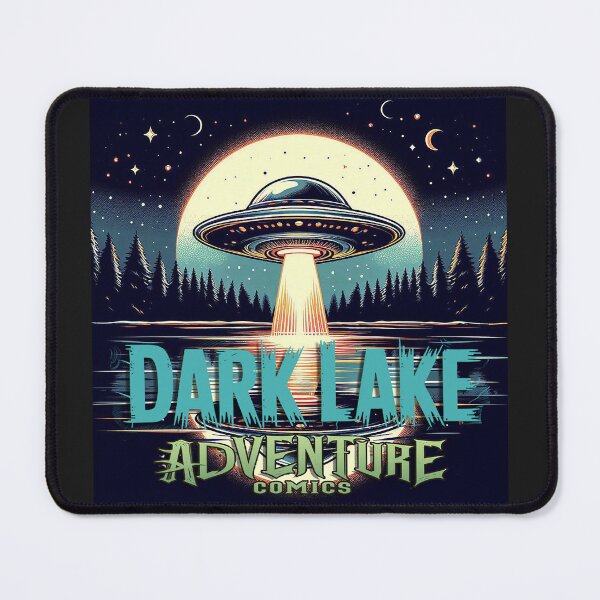 Item preview, Dark Lake Adventure Comics UFO T-Shirt designed and sold by Charlies-Artbox.