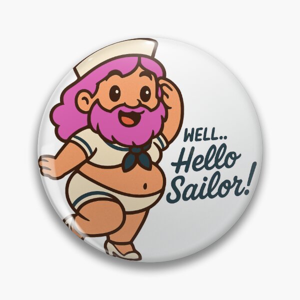 Item preview, Hello Sailor! designed and sold by PressX_to_Jason.